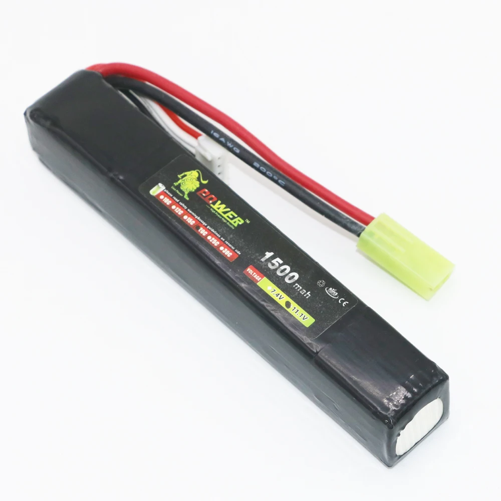 

1pcs Lion Power 3S 11.1V 1500Mah 3S 20C LiPo Battery For RC Car Airplane Helicopter Quadcopter Drone
