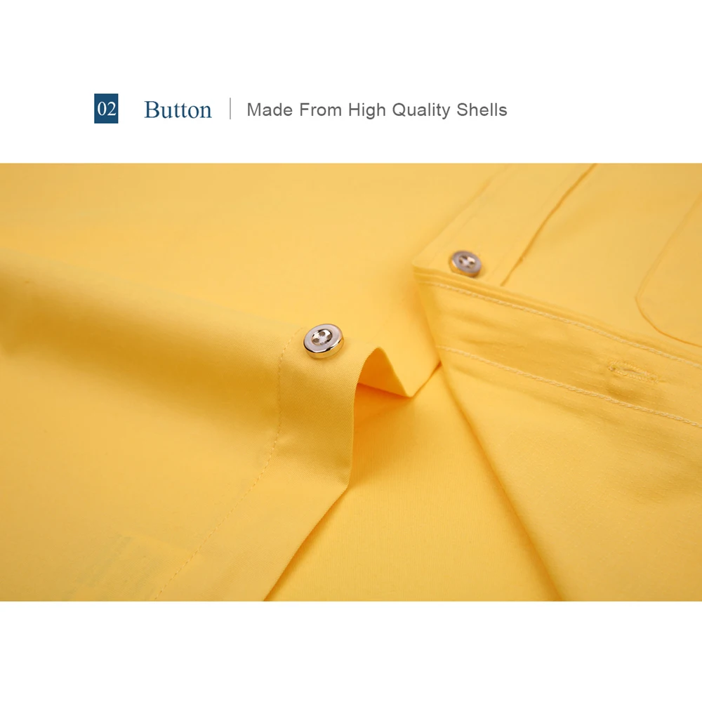 Мужская классическая рубашка с французскими манжетами от Alimens однотонная