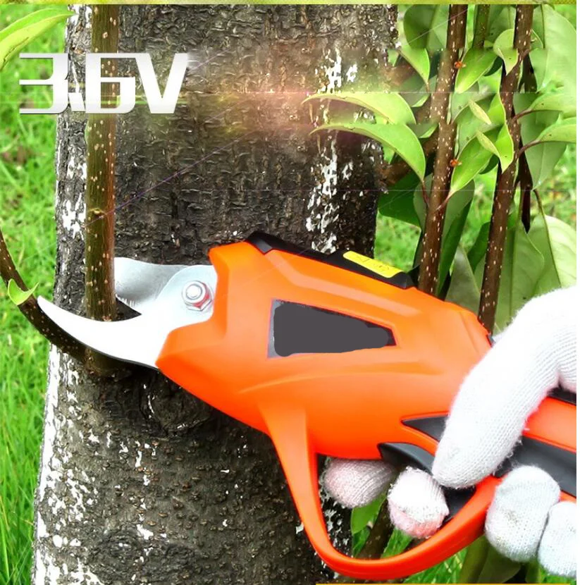 

Garden Power Tools 3.6V Li-ion Battery Cordless Secateur Branch Cutter Electric Fruit Pruning Tool Cordless Shear