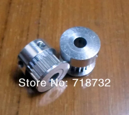 

24 teeth HTD3M timing pulley 15mm width 6.35mm bore and 8mm bore timing belt pulley 12pcs/pack