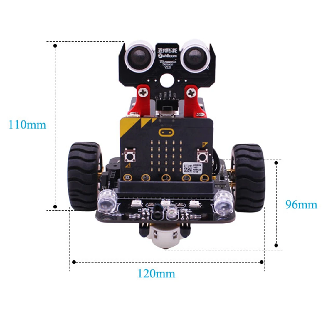 Gráfico do Robô com Bluetooth Robô de Vapor Brinquedo do Carro para Micro: ir e Módulo de Rastreamento Bbc do Bocado sem Mainboard Carro Programável 20 Carro programável gráfico do robô com bluetooth