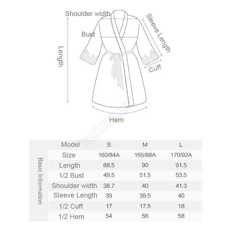 Комплект из 2 предметов, Xiaomi Youpin Instant Me, шелковая ночная рубашка, мягкая кружевная одежда для сна, пижамы для женщин