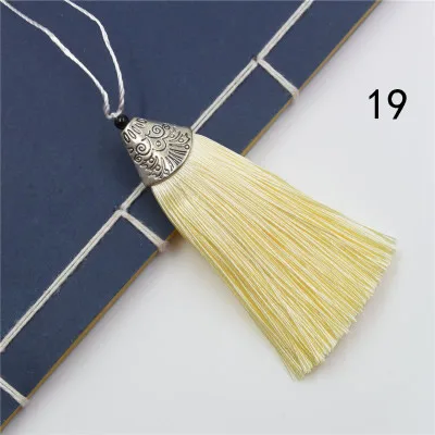 8CM/tassels/earrings accessories/Fish mouth cap tassels/jewelry accessories/jewelry findings/jewelry materials 10pcs/bag LS001 - Цвет: 19