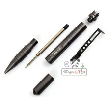 3 colors Tactical Pen+writing pen with black ink,red and blue ink refills car accident defense +safety protection invisible ink pen with ink revealing blue led 3 ag3