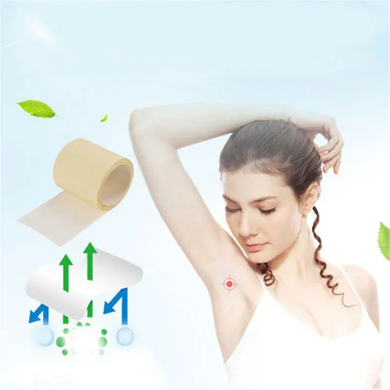 

1Roll Deodorant Perspiration Disposable Anti Sweat Pads Absorb Axillary Absorbent Invisible Absorbent Armpit Sweat Pads