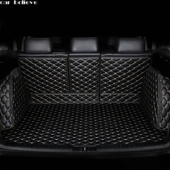 

Car Believe car trunk mat For skoda kodiaq accessories yeti octavia rs Cargo Liner Interior Accessories Carpet car styling