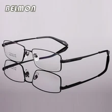 Для мужчин зрелище Рамка Очки чистого Титан компьютер оптические очки мужские очки с прозрачными линзами для мужской рецепт очки RS447