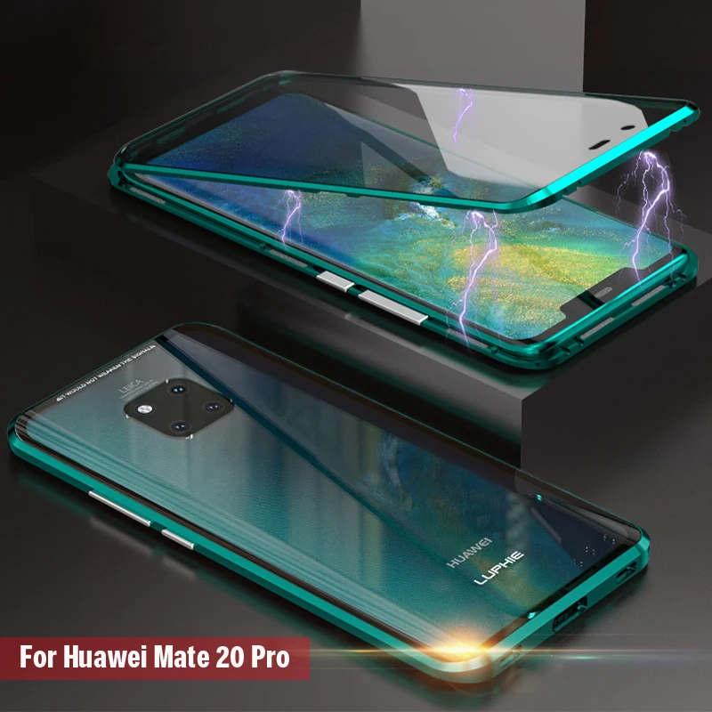 Magnetic 360 Full Body Protective Metal Case For Huawei Mate20Pro Mate 20Pro Shockproof Back Cover 20 Pro |