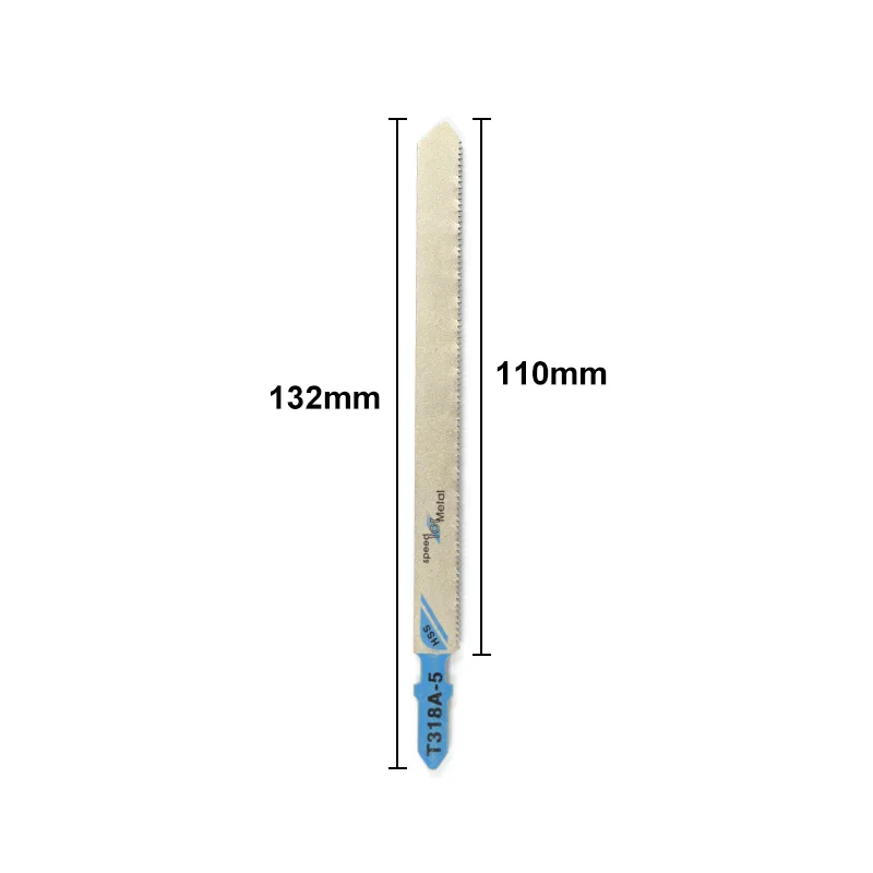 XCAN 5 шт 132x1,2x110 мм HSS лобзик для резки металла металлообрабатывающие инструменты T318A