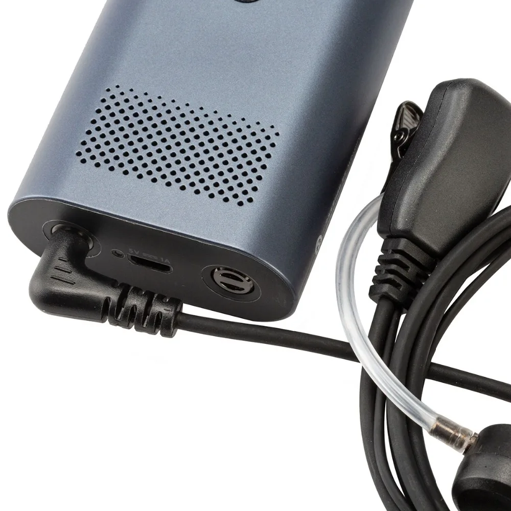 Abbree PTT Mic Air Acoustic Tube In ear портативная рация с наушниками для Xiaomi Mijia 1S Smart Ham