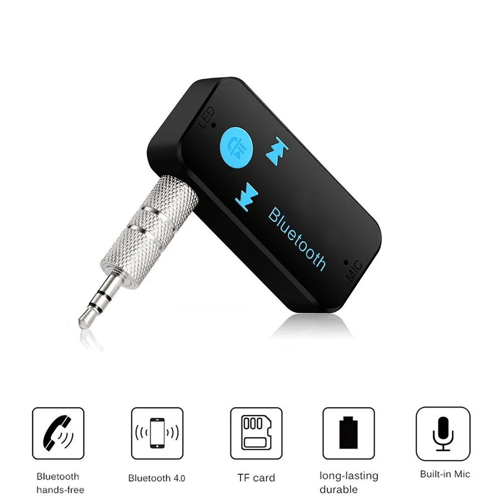 3.5mm AUX Audio Stereo Music Home Adapter Wireless Auto Car Receiver
