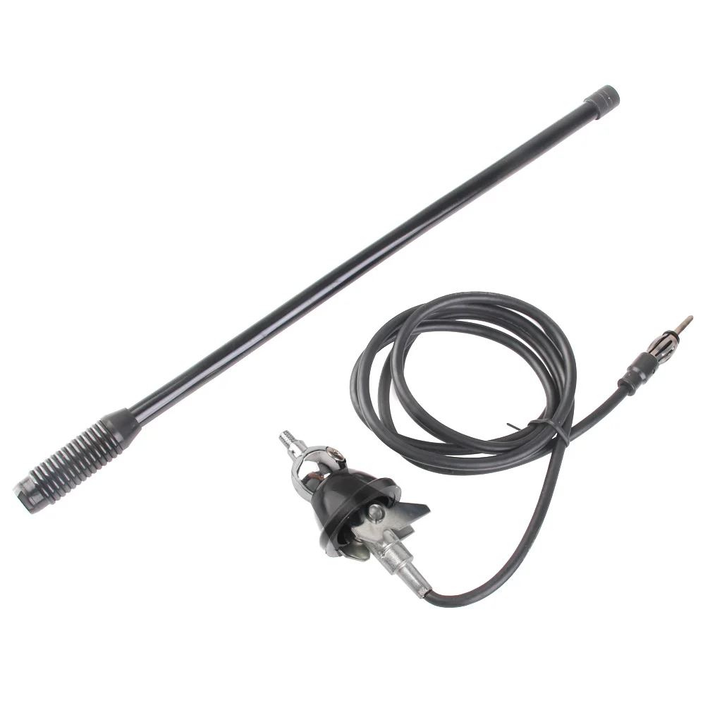 

2019 New Universal Car Auto Roof Mast Stereo Radio FM AM Amplified Antenna 180 Degrees Swivel Base 12.60" Auto Accessories