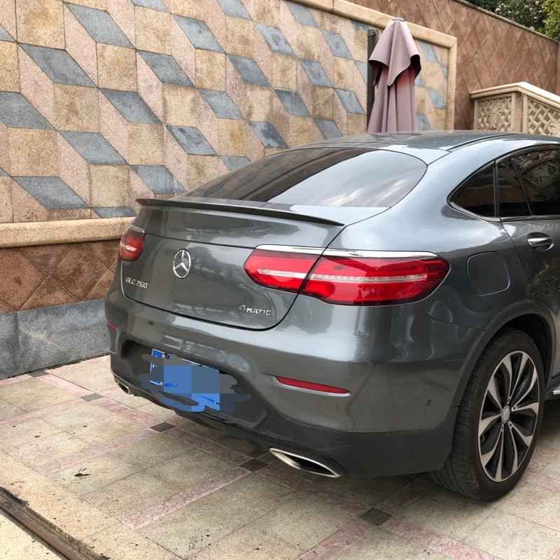 Для Benz Coupe GLC300 GLC200 GLC260 спойлер 2017 автомобильный Стайлинг ABS пластиковый