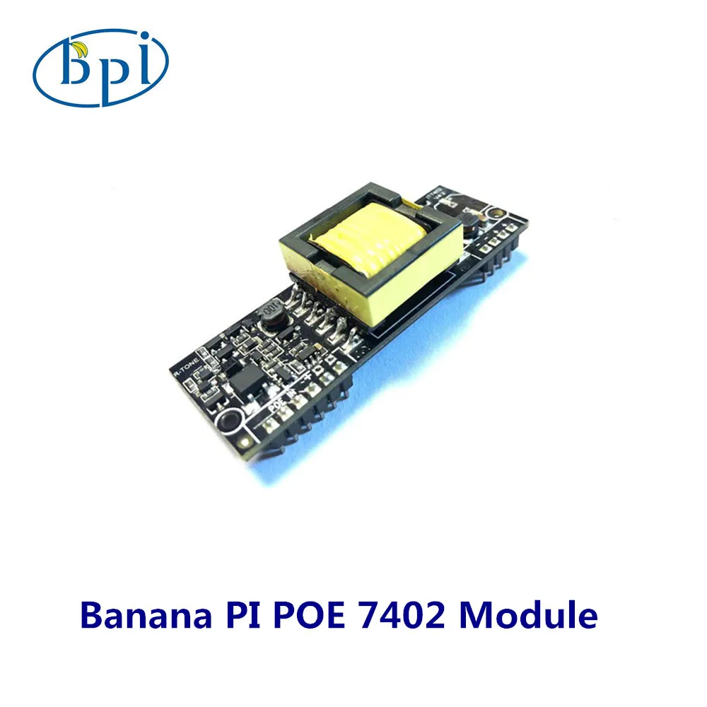 Модуль Banana PI POE 7402, относится к плате BPI R64