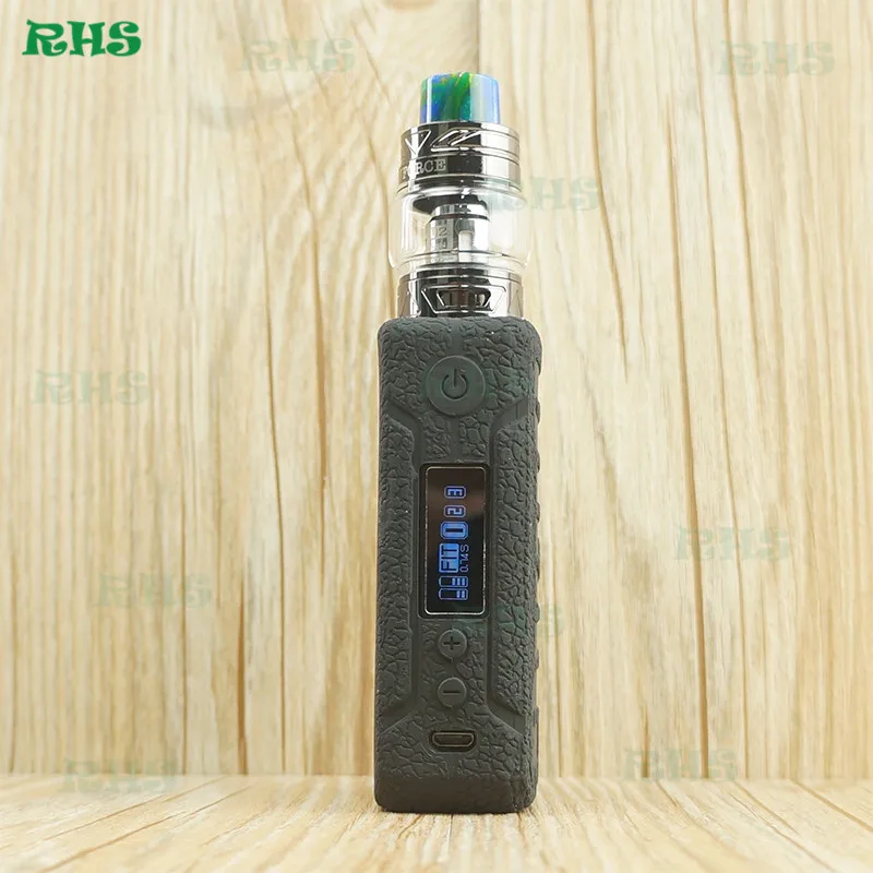 Новинка 2019 резиновая электронная сигарета VOOPOO Drag 2 177 Вт чехол с мягким покрытием