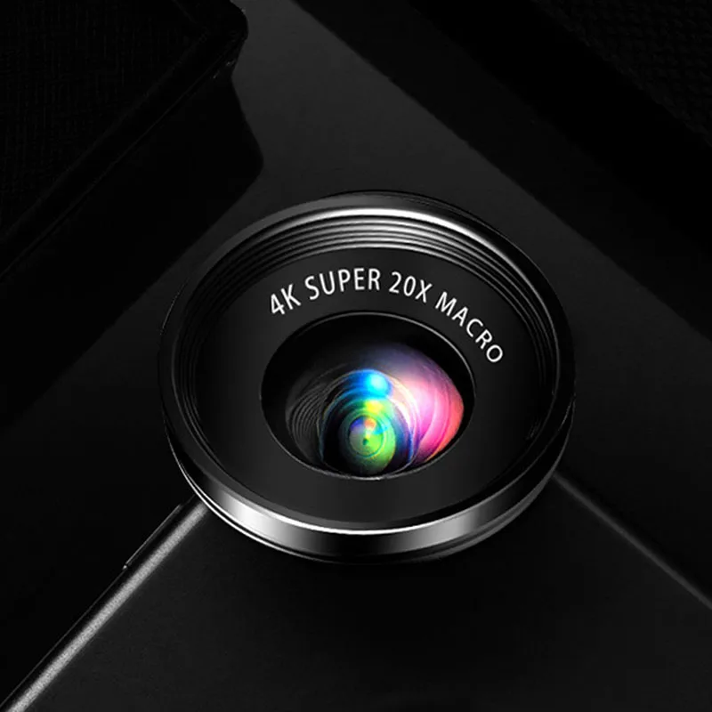Объектив для телефона Mini 4K HD Super 20X Micro Phone Lens широкоугольный для камеры смартфона ING-SHIPPING