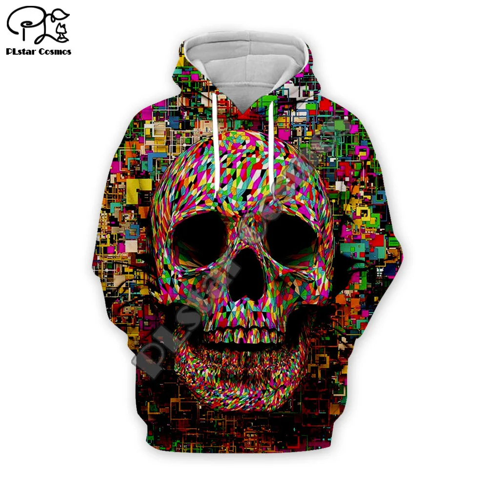 

Skull head print Men 3d Hoodies art Sweatshirts Funny Hip HOP Hoodies Novelty Streetwear Hooded Autumn Jackets Male Tracksuits
