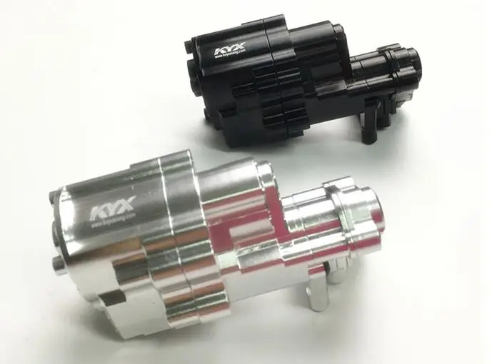 

KYX simulation metal upgrade wave box gear box for Axial scx10-ll 90046 CNC in the wave shell package