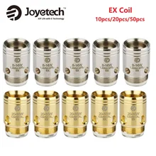 10/20/50 шт Joyetech EX катушки 1.2ohm/0.5ohm катушки для Exceed серия форсунок запасные части для превышать танк электронная сигарета катушки