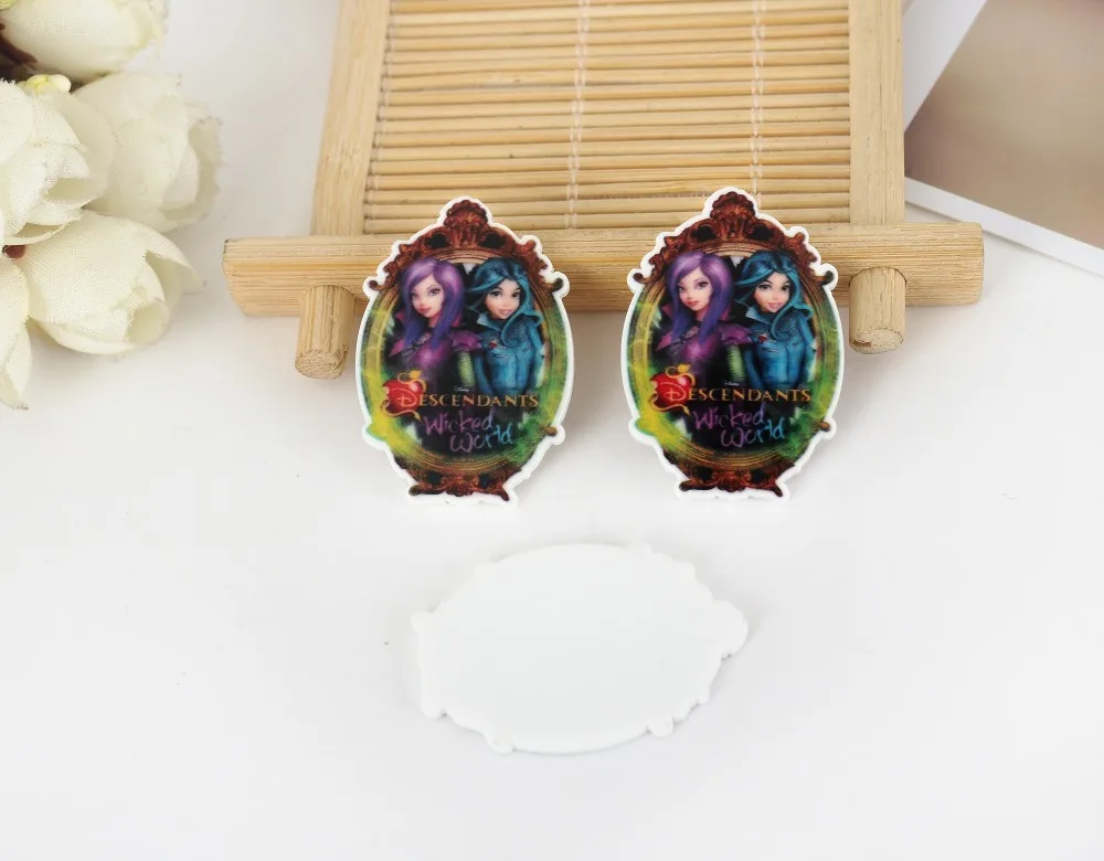 

10pcs/lot DIY resin cabochons accessories flat back resin planar love