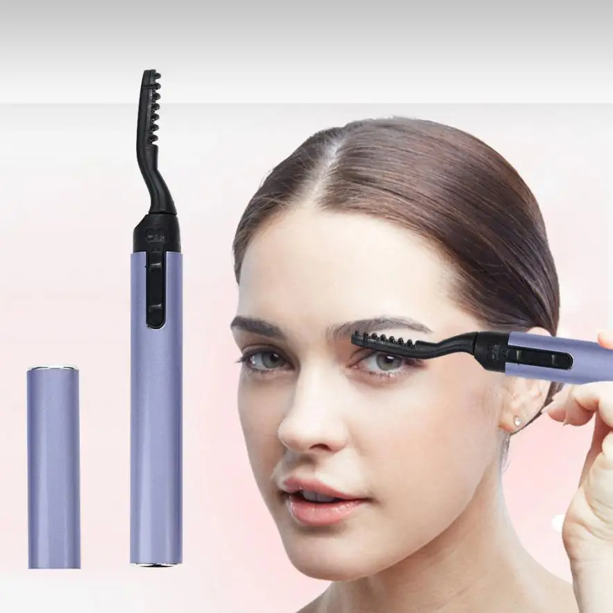 

Eyelash curler Cool Design Pen Electric Heated Makeup Eye Lashes Long Lasting Eyelash Curler Drop Shipping 2018m20