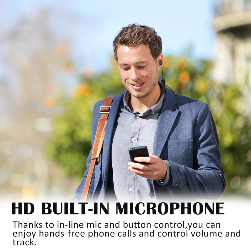 Спорт Bluetooth V5.0 наушники Беспроводной стерео звук Магнитная глубокий бас Шум отменить с зарядным футляром для бега для телефона
