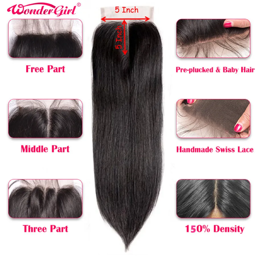 5 inch lace closure