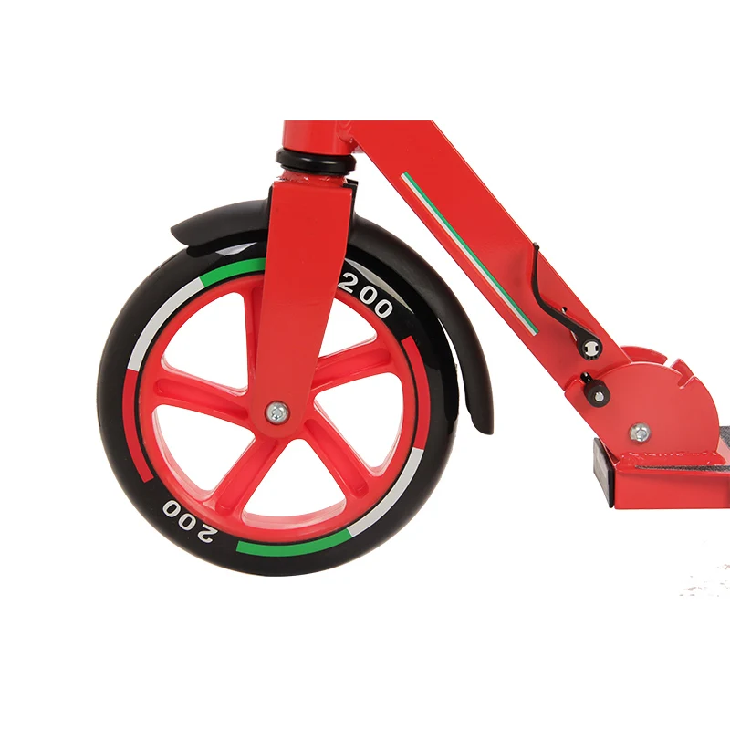 Ferrari Youngsters Aluminum Alloy Standing Scooter Folding Height 120cm Foot Scooters kick scooter (3)