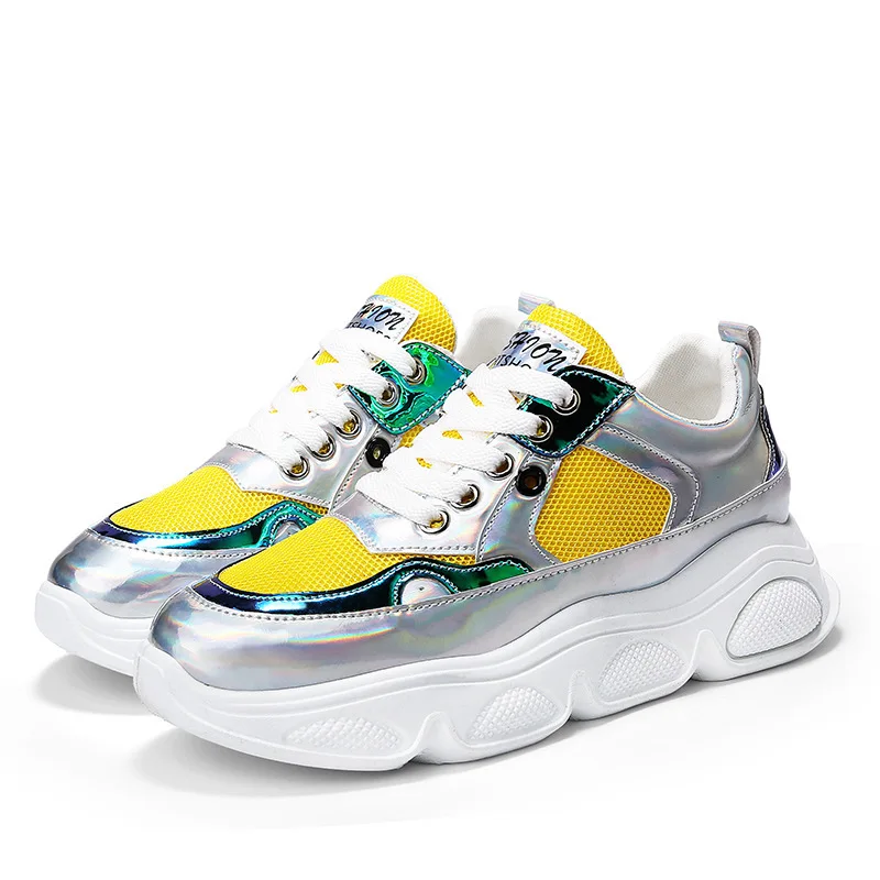 2019 New Woman Fashion Shoes High Superiors Shoe Women Shoes Ankle Boots Basket Female Chunky Glitter Sock Shoes Sneakers