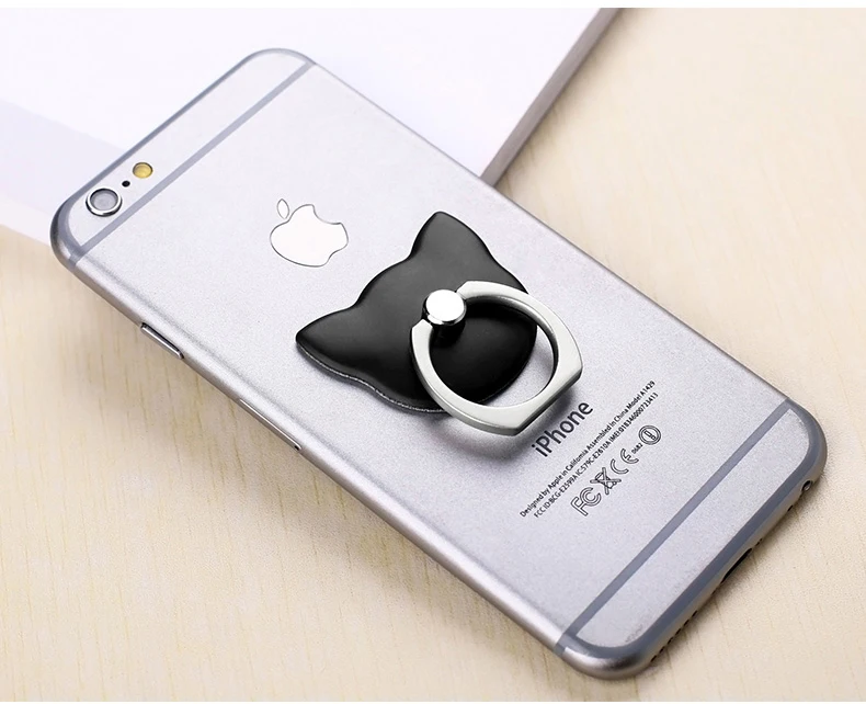 CAFELE Finger Ring Mobile Phone Universal Cat Stand Holder For iPhone X 8 7 6 SE Huawei P20 Xiaomi Samsung S9 S8 All Smart Phone (22)