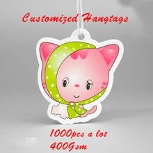 1000 шт в партии 400gsm персонализированная одежда бумажные бирки и сумки обувь вешалки с веревкой самодельная открытка с вашим собственным логотипом и размер, форма