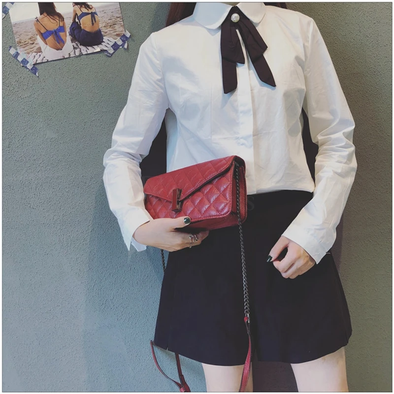 Elimetis Crossbody Women Bags Leather Hollow Out Solid Evening Cross Body Messenger Bag Female Ladies Mini Small Shoulder Bags   (8)