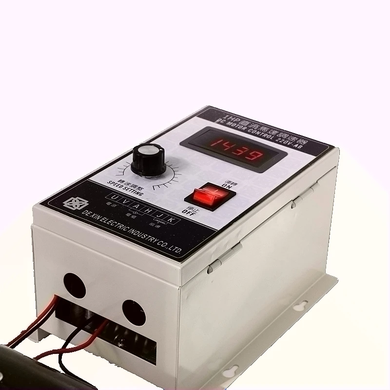 High Quality 220V 1HP 500W DC Motor Speed Controller Permanent
