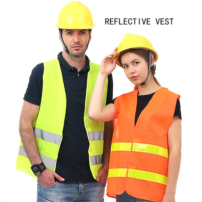 

10 Colors Reflective Vests Safety Protective Clothing High Visibility Vest Special Working Clothes Traffic Warning Signal Vest