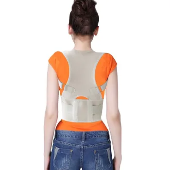 

New Back Orthopedic Corset for Women Men corrector de postura Lower Back Support Adjustable Shoulder Straightener Brace Belts