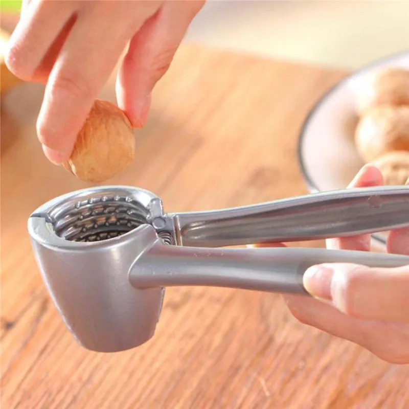 

Aluminum Alloy Walnut Crakers Nutcracker Sheller Nut Opener Kitchen Tool Walnut Pliers Opener Plier Tool Kitchen