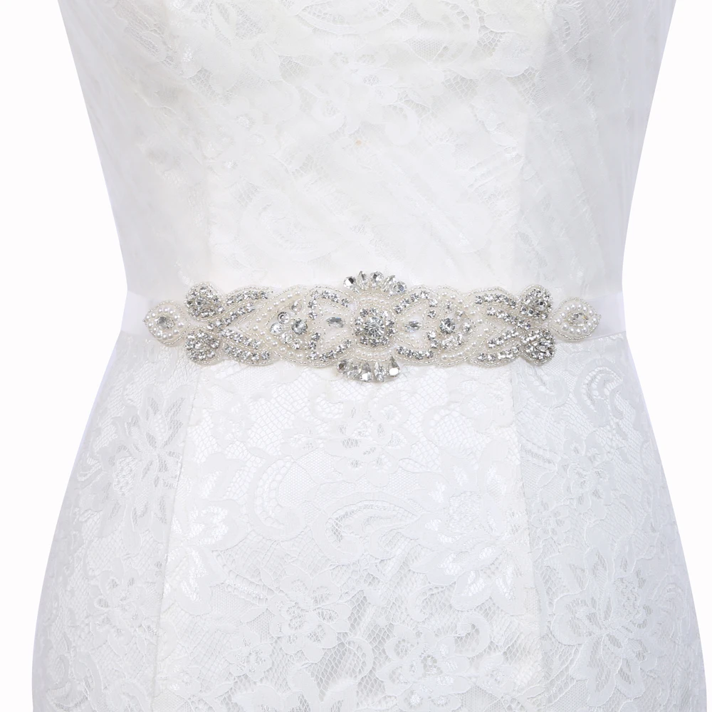 Inofinn Z02 кристалл свадебные аксессуары атласное свадебное платье пояс для невесты лента пояс-кушак Пояс для вечерних выпускных платьев