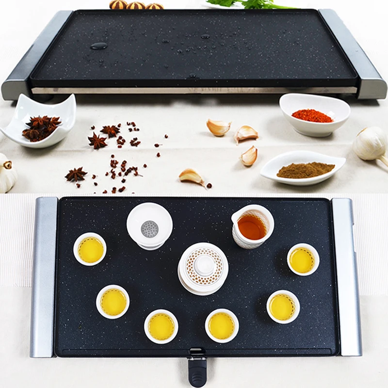 Корейский гриль, барбекю/антипригарная электрическая посуда для барбекю/каменная оболочка противень/противень для выпечки/Оловянная кастрюля для жарки
