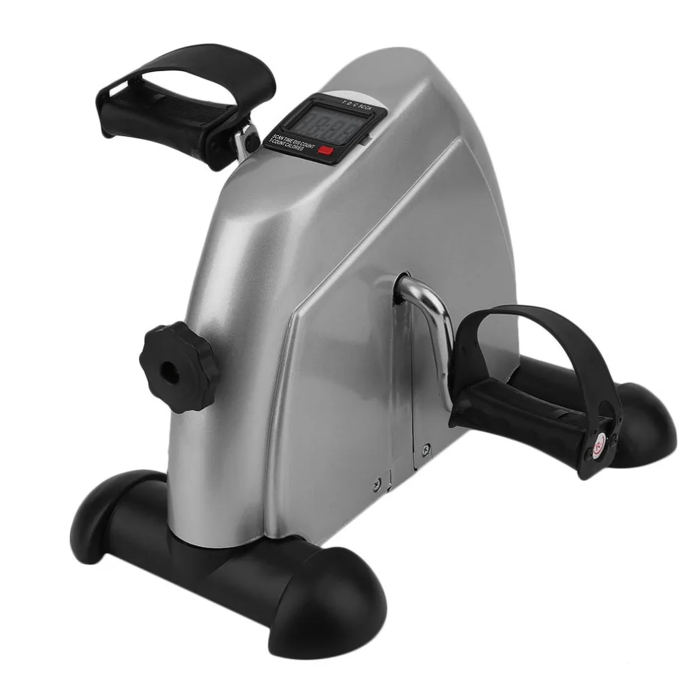 

Home Exerciser Cycling Fitness Mini Pedal Exercise Bike 4 Legs LCD Display Indoor Cycling Bike Stepper For The Aged And Young