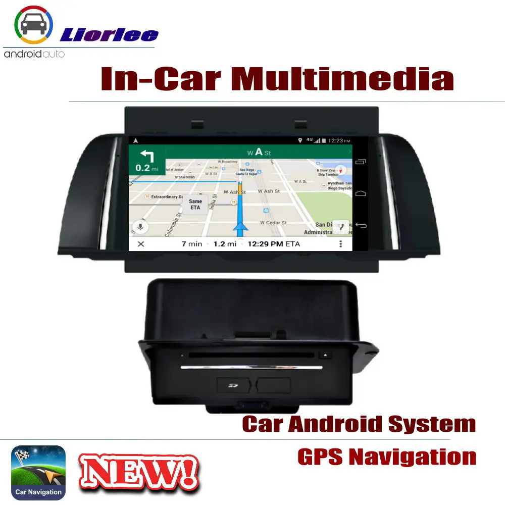 Sale For BMW 5 Series F10/F11/F07/F18 2010~2016 Car Android Player DVD GPS Navigation System HD Screen Radio Stereo  Multimedia 2