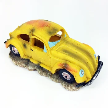 

Resin Fish Tank Ornament Cave Aquarium Decoration Damaged Car