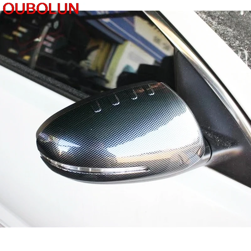Чехол OUBOLUN для Kia Optima K5 2011 2015 накладные зеркала заднего вида из углеродного