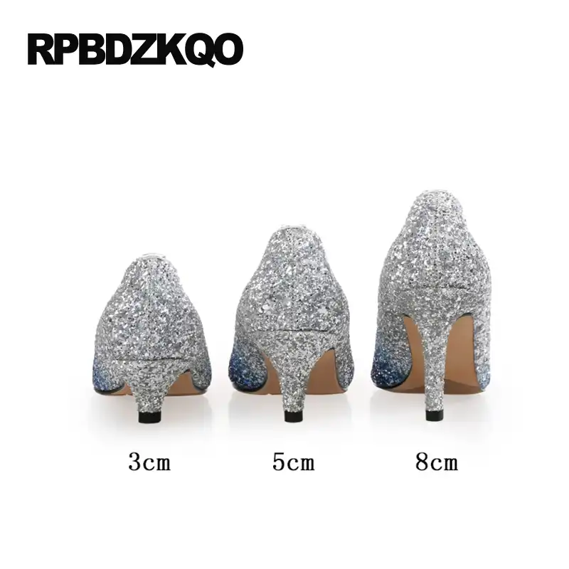 one inch high heels