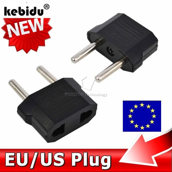 Kebidu EU to US/AU/UK AC штепсельная Вилка для дома и путешествий Универсальный