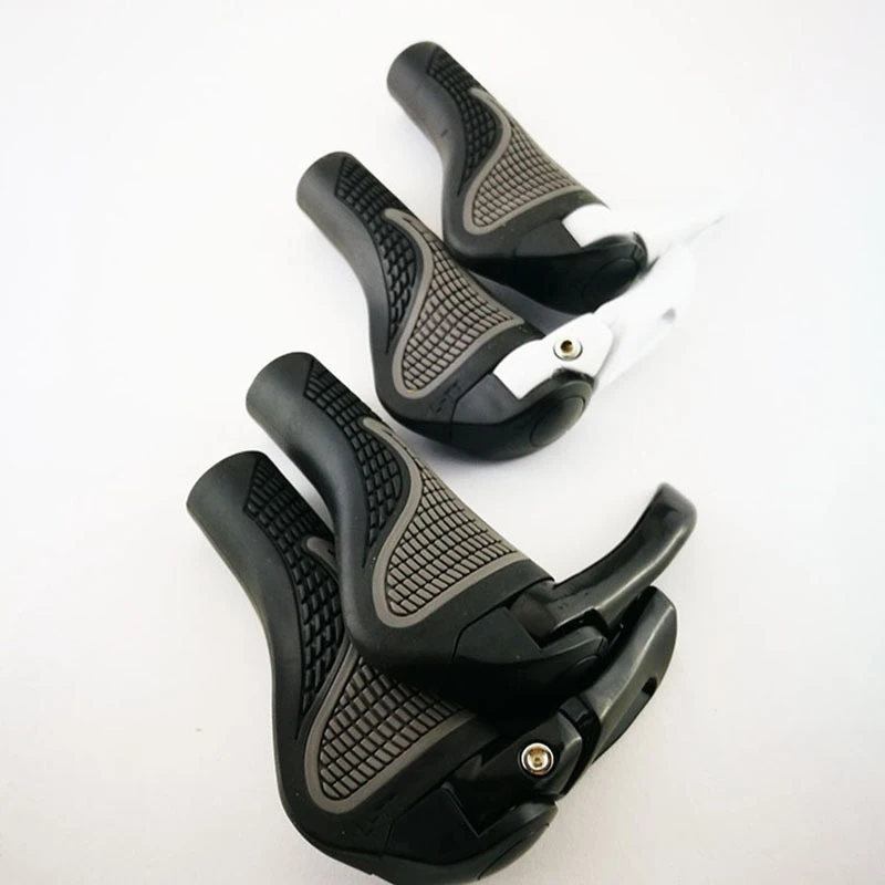 

Bicycle Handlebar Set Suitable For 22.2mm Diameter Handlebars Rubber Body Lock Aluminum Alloy Non-Slip Mountain Bike Horn Rest