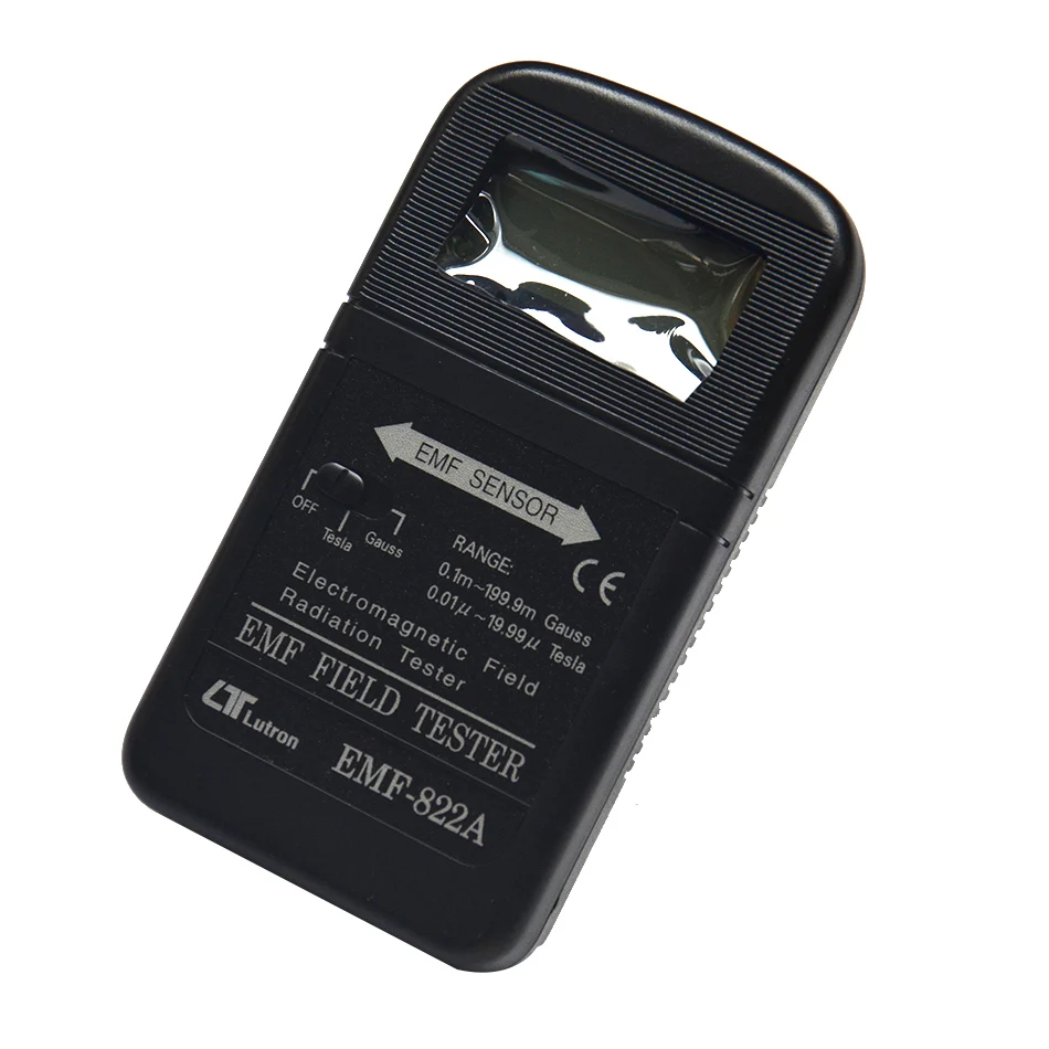 EMF-822A Electromagnetic Wave Tester Field Strength Instrument Gauss Meter Electric Radiation Levels Power Lines