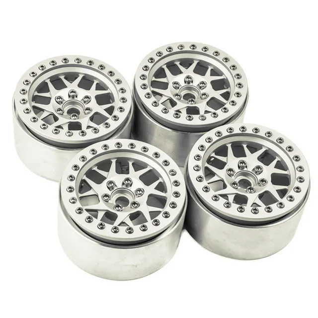 Best Offers Top-quality 2.2 Inch Alloy Beadlock Wheel Rims RC 1:10 Rock Crawler Wheels Rims Hub For RC Crawler Axial SCX10 Wraith 90018