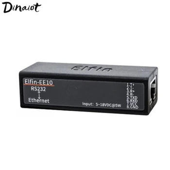 

Series RS232 to Ethernet Converter Modbus TCP Server UPD Client 10/100M adaptive supports MAC automatic learning 5 Network link