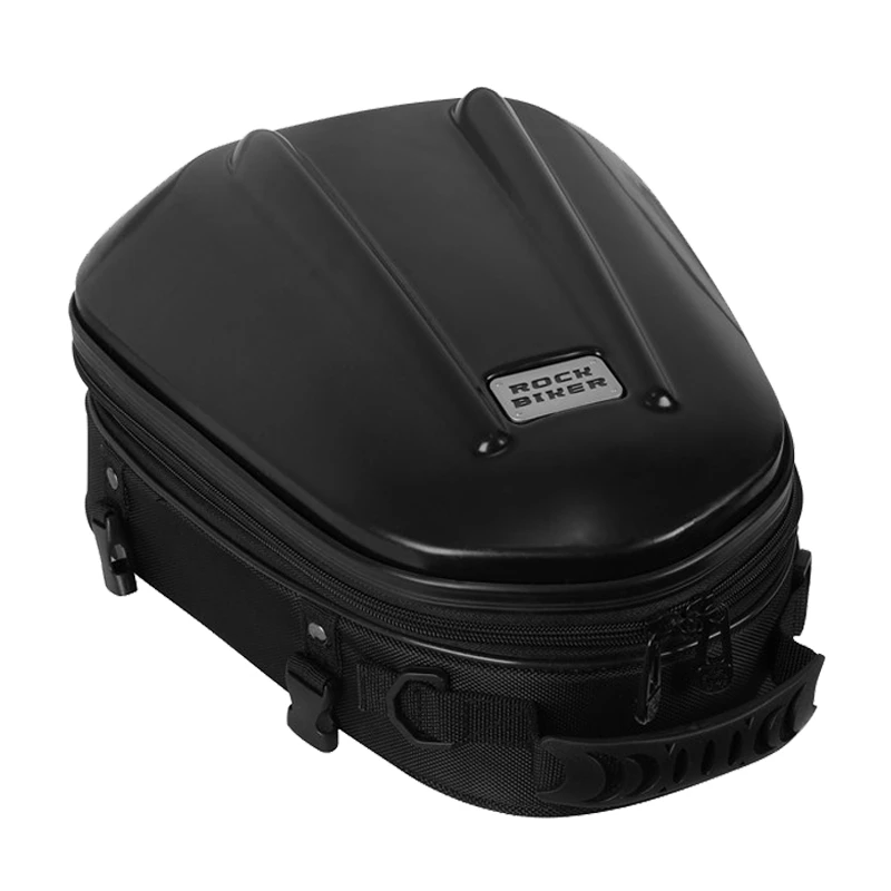 Zaino di Grande capacità per Il Viaggio Impermeabile WQXD Borsa da Motociclista Rigida retrò Borsa del Sedile Posteriore del Motociclo Maschile Sacchetto del Casco Impermeabile