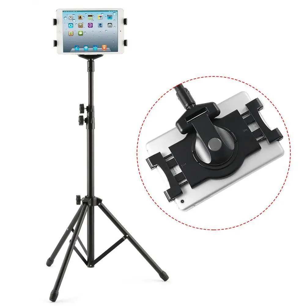 

Universal Multi-direction Tablet Floor Mount Stand Holder Tripod For 7-10 inc